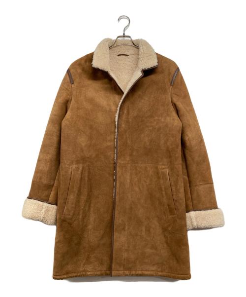 CALIBRO 12（カリブロドーディチ）CALIBRO 12 (カリブロドーディチ) MONDAYムートンコート ブラウン サイズ:50の古着・服飾アイテム