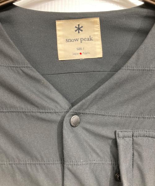 Snow peak（スノーピーク）Snow peak (スノーピーク) Flexible Insulated Cardigan ブラック サイズ:1の古着・服飾アイテム