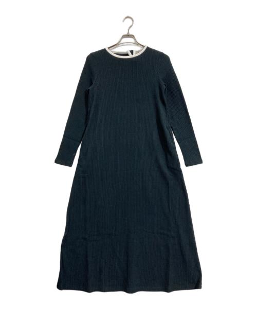 YORI（ヨリ）YORI (ヨリ) バックリボンリラックスワンピース ブラック サイズ:36 未使用品の古着・服飾アイテム