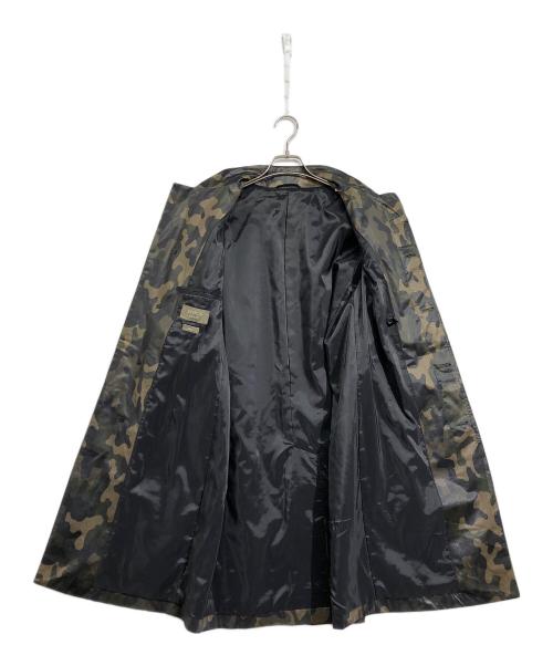 EPOCA UOMO（エポカ ウォモ）EPOCA UOMO (エポカ ウォモ) カモフラ柄ロングコート カーキ サイズ:48の古着・服飾アイテム