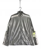 adidasアディダス）の古着「メガブレイクジャケット」｜シルバー