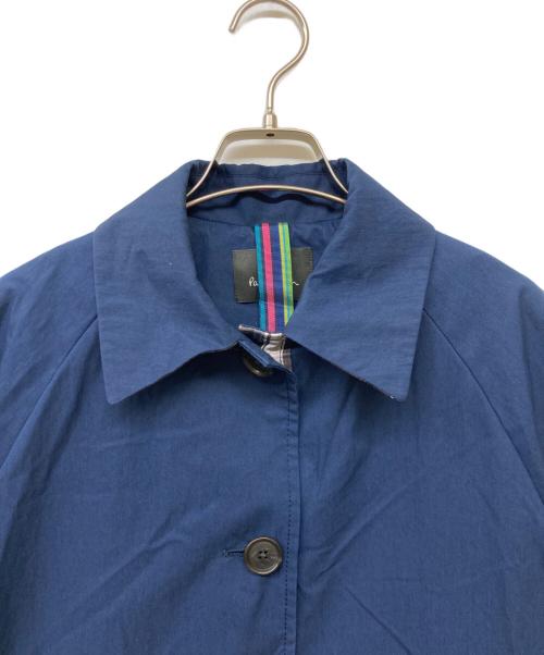 PAUL SMITH（ポールスミス）PAUL SMITH (ポールスミス) ステンカラーナイロンコート ネイビー サイズ:SIZE 38の古着・服飾アイテム