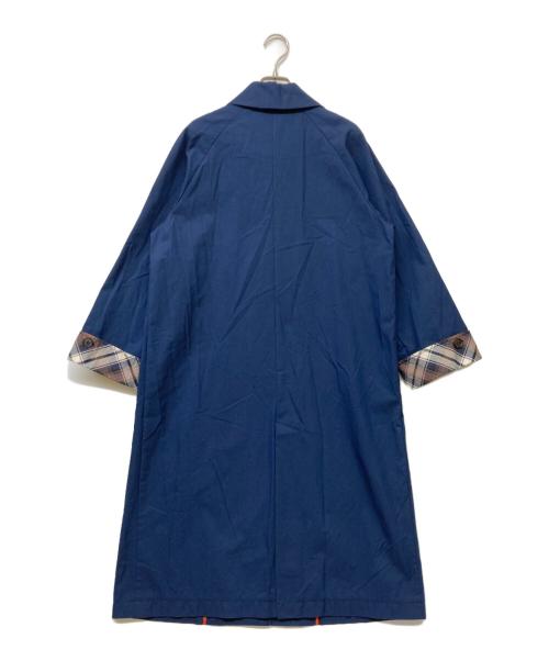 PAUL SMITH（ポールスミス）PAUL SMITH (ポールスミス) ステンカラーナイロンコート ネイビー サイズ:SIZE 38の古着・服飾アイテム