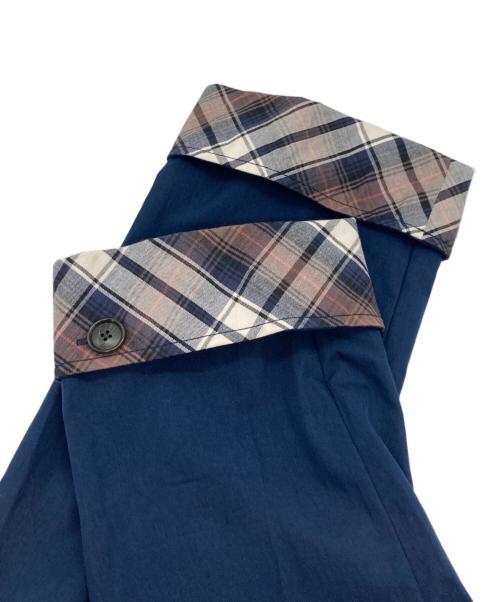 PAUL SMITH（ポールスミス）PAUL SMITH (ポールスミス) ステンカラーナイロンコート ネイビー サイズ:SIZE 38の古着・服飾アイテム