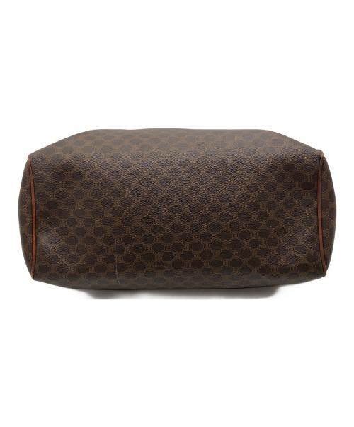 CELINE（セリーヌ）CELINE (セリーヌ) マカダム柄ボストンバッグ ブラウンの古着・服飾アイテム