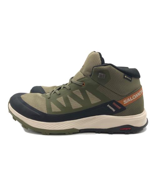 SALOMON（サロモン）SALOMON (サロモン) OUTRISE GTX グリーン サイズ:27.5cmの古着・服飾アイテム