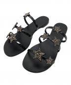 GIUSEPPE ZANOTTIジュゼッペザノッティ）の古着「サンダル」｜ブラック