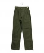 スウェーデン軍スウェーデングン）の古着「スウェーデン軍ユーティリティパンツ」｜グリーン