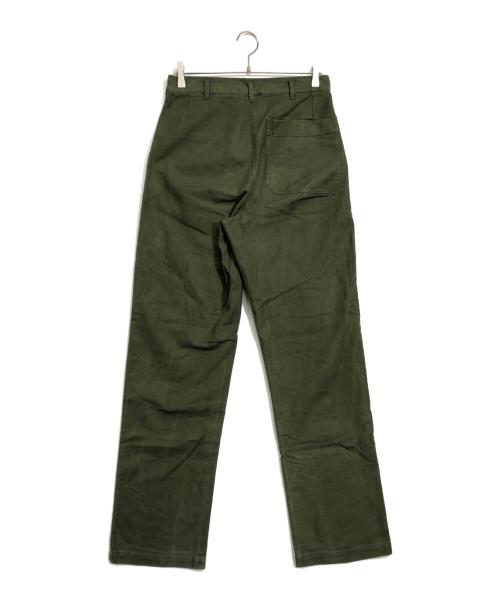 スウェーデン軍（スウェーデングン）スウェーデン軍 (スウェーデングン) スウェーデン軍ユーティリティパンツ グリーン サイズ:C146の古着・服飾アイテム