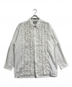 GOOUCHグーチ）の古着「フリルシャツ」｜ホワイト