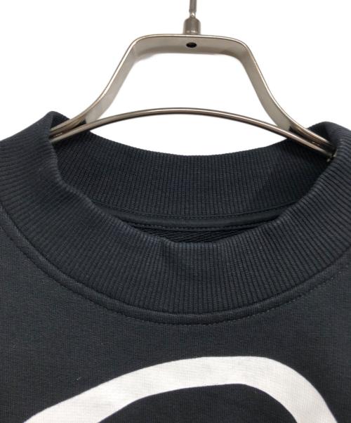 MM6 Maison Margiela（エムエムシックスメゾンマルジェラ）MM6 Maison Margiela (エムエムシックスメゾンマルジェラ) 6ロゴショート丈スウェット ブラック サイズ:14の古着・服飾アイテム