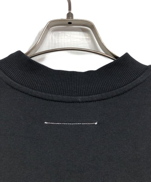 MM6 Maison Margiela（エムエムシックスメゾンマルジェラ）MM6 Maison Margiela (エムエムシックスメゾンマルジェラ) 6ロゴショート丈スウェット ブラック サイズ:14の古着・服飾アイテム