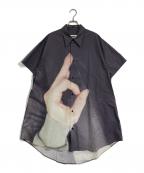 MM6 Maison Margielaエムエムシックスメゾンマルジェラ）の古着「シャツドレス」｜ブラック