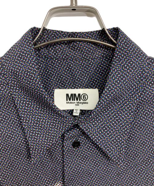 MM6 Maison Margiela（エムエムシックスメゾンマルジェラ）MM6 Maison Margiela (エムエムシックスメゾンマルジェラ) シャツドレス ブラック サイズ:Sの古着・服飾アイテム