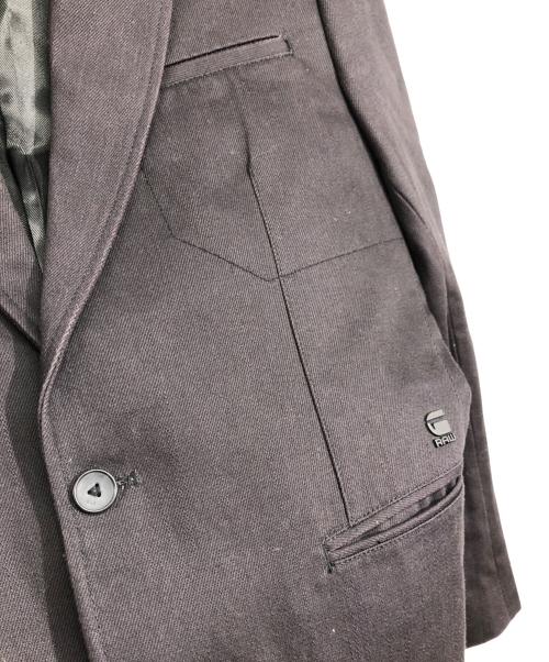 G-STAR RAW（ジースターロゥ）G-STAR RAW (ジースターロゥ) 1Bテーラードジャケット グレー サイズ:48の古着・服飾アイテム