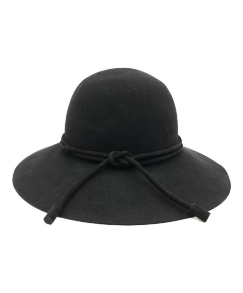 HERMES（エルメス）HERMES (エルメス) ロープハット ブラック サイズ:58の古着・服飾アイテム