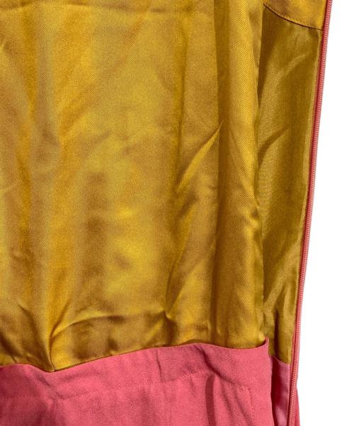 MARNI（マルニ）MARNI (マルニ) ノースリーブワンピース イエロー×ピンク サイズ:36の古着・服飾アイテム