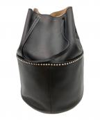 J&M DAVIDSONジェイ＆エム デヴィッドソン）の古着「ミニデイジーウィズスタッズバッグ」｜ブラック