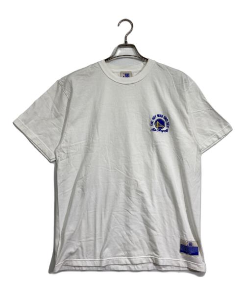 WIND AND SEA（ウィンダンシー）WIND AND SEA (ウィンダンシー) NBA (エヌビーエー) WARRIORS Tシャツ ホワイト サイズ:Lの古着・服飾アイテム
