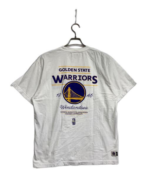 WIND AND SEA（ウィンダンシー）WIND AND SEA (ウィンダンシー) NBA (エヌビーエー) WARRIORS Tシャツ ホワイト サイズ:Lの古着・服飾アイテム