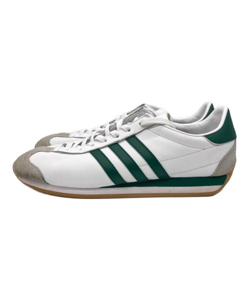 adidas Originals（アディダスオリジナル）adidas originals (アディダスオリジナル) カントリーog ホワイト×グリーン サイズ:27cmの古着・服飾アイテム