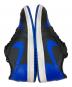 中古・古着 NIKE (ナイキ) エアジョーダン1ロー ブラック×ブルー サイズ:27.5：13000円