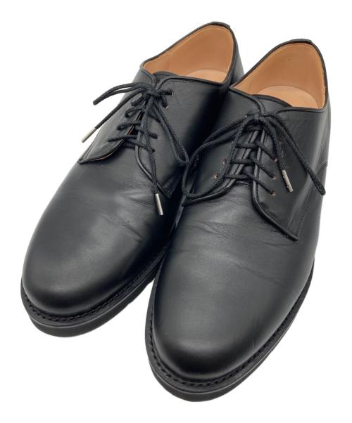 IRU（IRU）Iru (IRU) FIRST PLAIN TOE Horse ブラック サイズ:251/2の古着・服飾アイテム
