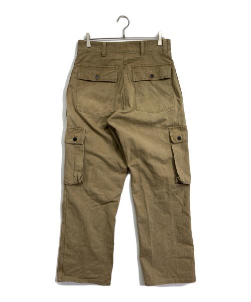 freewheelers（フリーホイーラーズ）freewheelers (フリーホイーラーズ) COMBAT UTILITY TROUSERS グリーン サイズ:32-34の古着・服飾アイテム