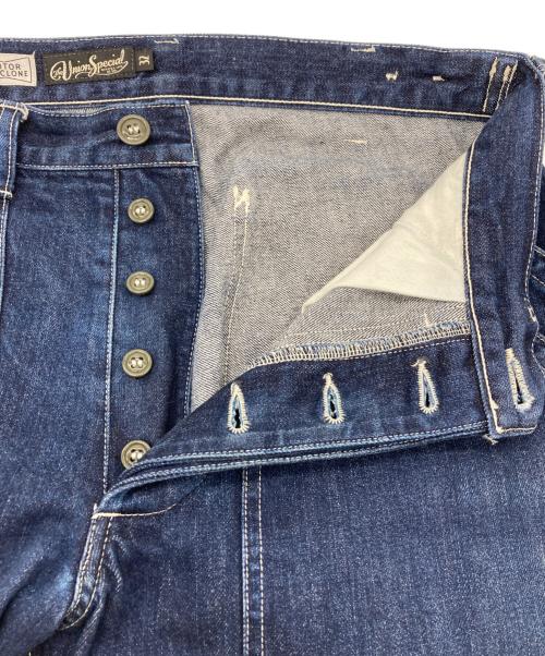 freewheelers（フリーホイーラーズ）FREEWHEELERS (フリーホイーラーズ) デニムトラウザーズ インディゴ サイズ:32の古着・服飾アイテム