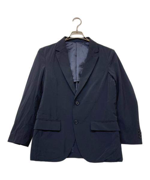 eN ROUTE（アンルート）eN ROUTE (アンルート) ナイロンツイル 2ボタン ジャケット ネイビー サイズ:1の古着・服飾アイテム