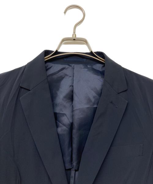 eN ROUTE（アンルート）eN ROUTE (アンルート) ナイロンツイル 2ボタン ジャケット ネイビー サイズ:1の古着・服飾アイテム