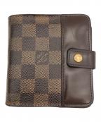 LOUIS VUITTONルイ ヴィトン）の古着「コンパクトジップ」｜ブラウン