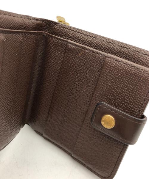 LOUIS VUITTON（ルイ ヴィトン）LOUIS VUITTON (ルイ ヴィトン) コンパクトジップ ブラウンの古着・服飾アイテム
