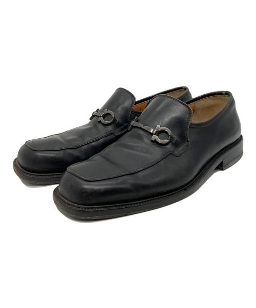 Salvatore Ferragamo（サルヴァトーレ フェラガモ）Salvatore Ferragamo (サルヴァトーレ フェラガモ) ガンチーニビットローファー ブラック サイズ:26の古着・服飾アイテム