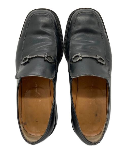 Salvatore Ferragamo（サルヴァトーレ フェラガモ）Salvatore Ferragamo (サルヴァトーレ フェラガモ) ガンチーニビットローファー ブラック サイズ:26の古着・服飾アイテム