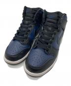 NIKE×FRAGMENT DESIGNナイキ×フラグメントデザイン）の古着「ダンクハイ」｜ネイビー×ブラック