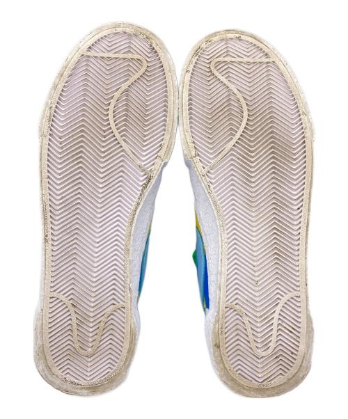 NIKE（ナイキ）NIKE (ナイキ) sacai (サカイ) ブレザーロー グリーン×スカイブルー サイズ:26cmの古着・服飾アイテム