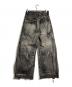 PERSONSOUL (パーソンソウル) GRAFFITI CONTOUR JEANS ブラック サイズ:XL：8000円