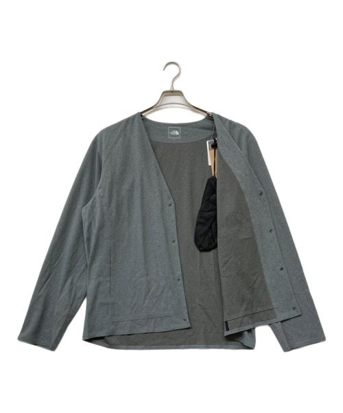 THE NORTH FACE（ザ ノース フェイス）THE NORTH FACE (ザ ノース フェイス) Tech Lounge Cardigan グレー サイズ:Lの古着・服飾アイテム