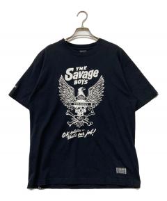 中古・古着通販】Creek (クリーク) 半袖Tシャツ ネイビー サイズ:M