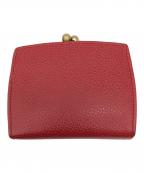 COACHコーチ）の古着「がま口コインケース」｜レッド