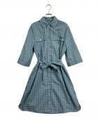 maison kitsuneメゾンキツネ）の古着「Placid Double Pocket Dress」｜ブルー