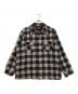 PENDLETON（ペンドルトン）の古着「チェックネルシャツ」｜ベージュ×ブラック