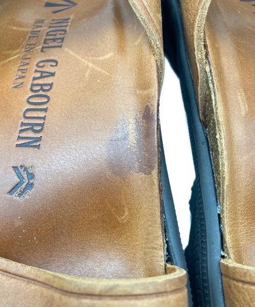 NIGEL CABOURN（ナイジェルケーボン）NIGEL CABOURN (ナイジェルケーボン) アーミーレザーサンダル ブラウン サイズ:27cmの古着・服飾アイテム