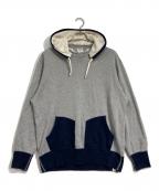 LOOPWHEELER×LOWERCASEループウィラー×ロウワーケース）の古着「Pullover Hoodie」｜グレー