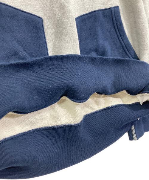 LOOPWHEELER（ループウィラー）LOOPWHEELER (ループウィラー) LOWERCASE (ロウワーケース) Pullover Hoodie グレー サイズ:Lの古着・服飾アイテム