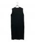 ATON (エイトン) SUVIN 60/2 SLEEVELESS DRESS ブラック サイズ:2：7000円