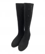 ANTEPRIMAアンテプリマ）の古着「ストレッチニットロングブーツ」｜ブラック
