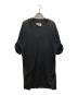 MM6 Maison Margiela（エムエムシックスメゾンマルジェラ）の古着「Vネックカットソー」｜ブラック