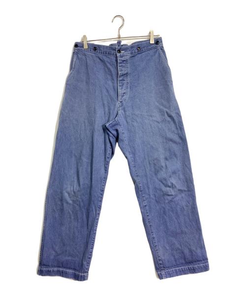 COMOLI（コモリ）COMOLI (コモリ) DENIM OVER PANTS ブルー サイズ:2の古着・服飾アイテム